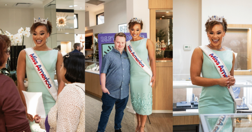 Miss America Regan Hutsell Attends Boots, Bling & Buddies in Support of Best Buddies Texas
